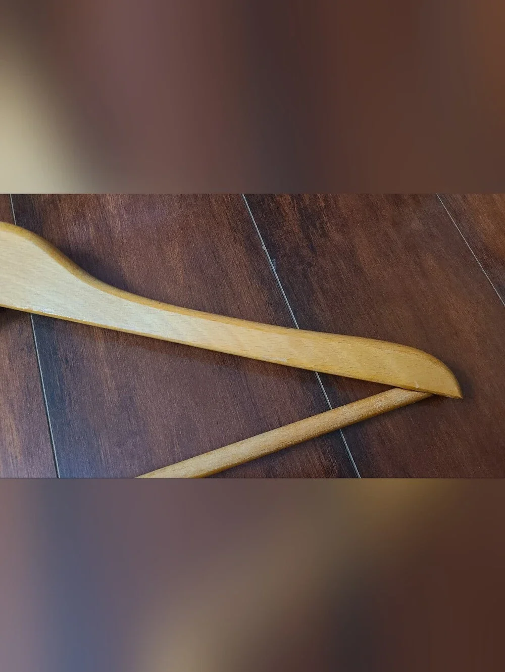 Vtg Loew's Hotels Wooden Hanger Mid-Century Hotel Advertising Memorabilia